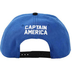 Captain America Logo Precurved Bill Snapback Hat