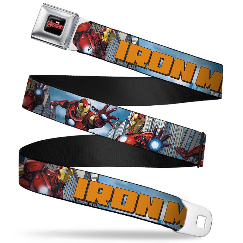 Iron Man Avengers Belt Gaming Outfitters
