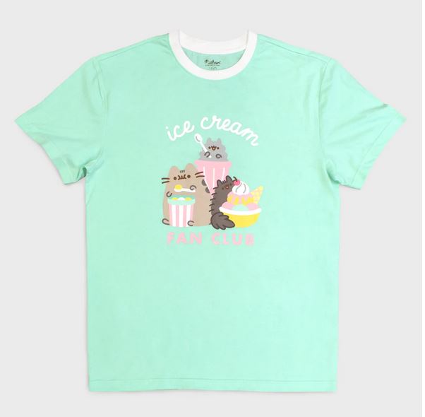 Pusheen Ice Cream Fan Club Shirt – Gaming Outfitters