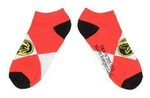 Power Rangers Red Ranger Ankle Socks - Gaming Outfitters