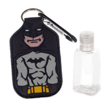 Batman Hand Sanitizer Bottle Holder Keychain