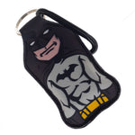 Batman Hand Sanitizer Bottle Holder Keychain