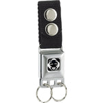 Power Rangers Black Ranger Keychain - Gaming Outfitters
