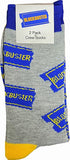 Block Buster 2 Pack Crew Sock Set