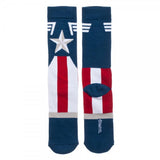 Captain America Costume Crew Sock - Gaming Outfitters