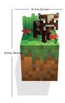 Minecraft Cow Wall Cling