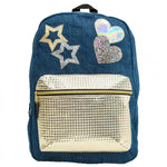 Denim Star Backpack