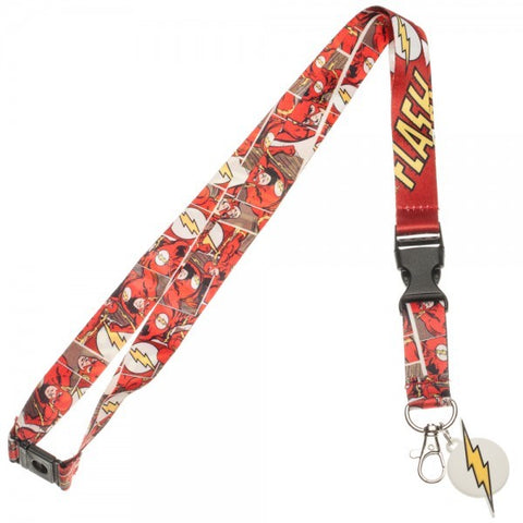 The Flash Comic Lanyard