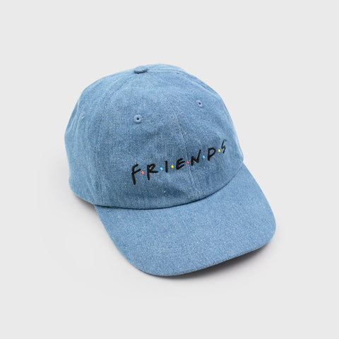 Friends Logo Denim Style Velcro Hat