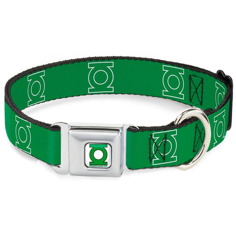 Green Lantern Green Dog Collar