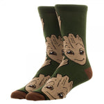 Guardians of the Galaxy Groot Crew Sock - Gaming Outfitters