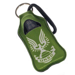 Halo Master Chief Hand Sanitizer Bottle Holder Keychain