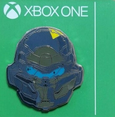 Halo 5 Spartan Locke Helmet Pin