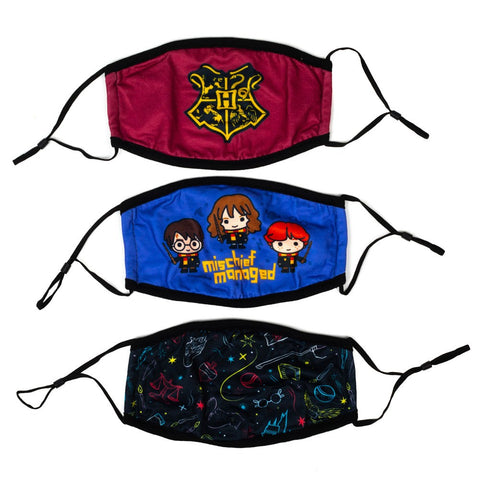 Harry Potter Face Mask 3 Pack