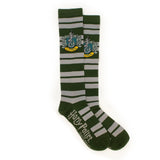 Harry Potter Slytherin Premium Striped Crest Knee High Socks