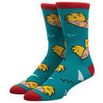 Hey Arnold! Pattern Crew Socks