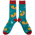 Hey Arnold! Pattern Crew Socks