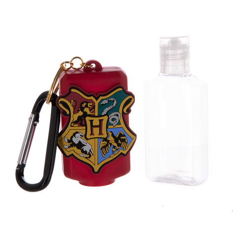 Harry Potter Hogwarts Hand Sanitizer Bottle Holder Keychain