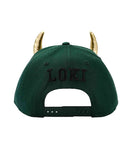 Loki Horns Snapback Hat