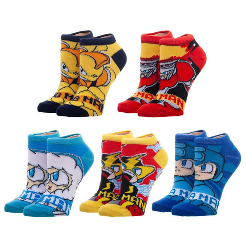 Mega Man Character Ankle Socks