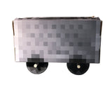 Minecraft Minecart Papercraft With Wheels