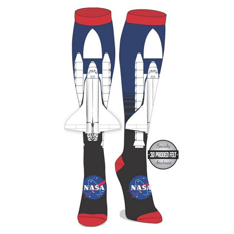 NASA Space Shuttle Knee High Socks