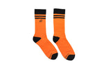 Naruto Leaf Embroidered Logo Athletic Crew Socks