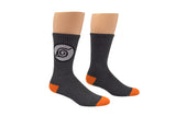 Naruto Leaf Logo Athletic Crew Socks