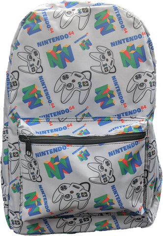 Nintendo 64 Collage Backpack
