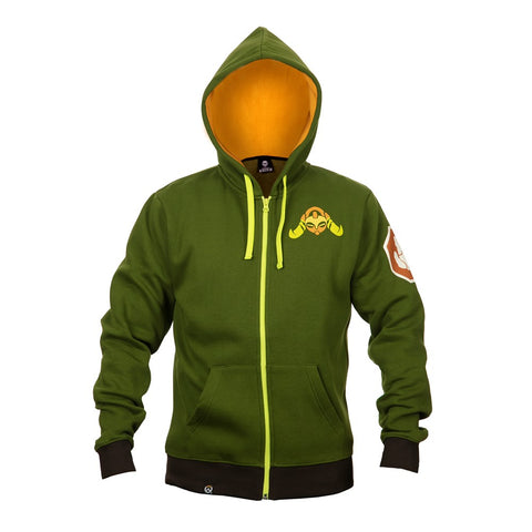 Overwatch Orisa Zip-Up Hoodie