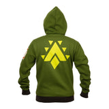 Overwatch Orisa Zip-Up Hoodie