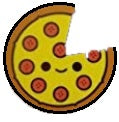 Pizza Chibi Loot Crate Pin