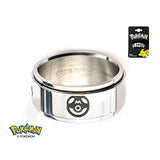 Pokémon Poké Balls Silver Ring