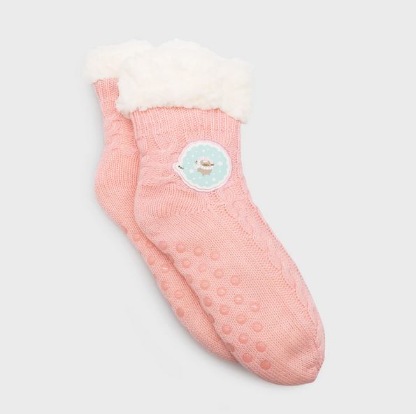 These Cushy Grip Socks Are an Unexpectedly Cozy Slipper