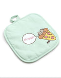 Pusheen Kitchen Set  3Pc - Towel, Oven Mitt, Pot Holder