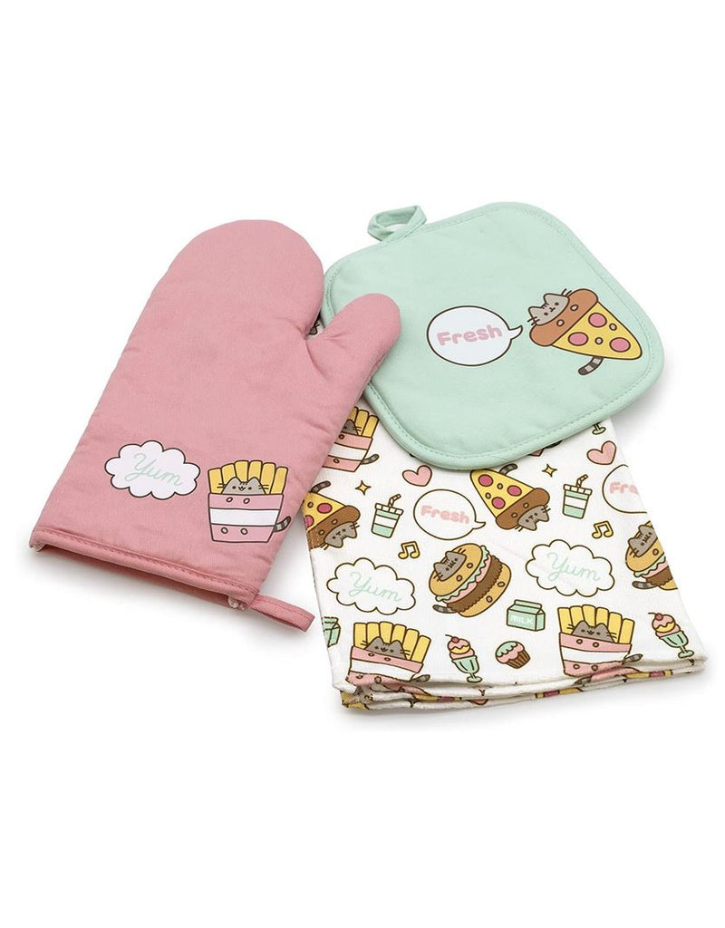 Disney Kitchen Towel Potholder Set - Pricesses - Pink