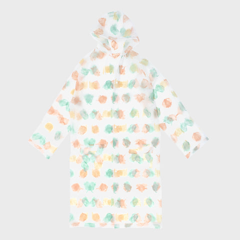 Pusheen Pattern Clear Raincoat