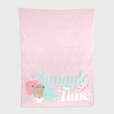 Pusheen Snuggle Time Sherpa Blanket