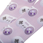 Super Nintendo Controller Crew Socks