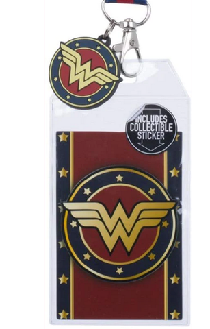 Wonder Woman Stars & Shield Lanyard – Gaming Outfitters
