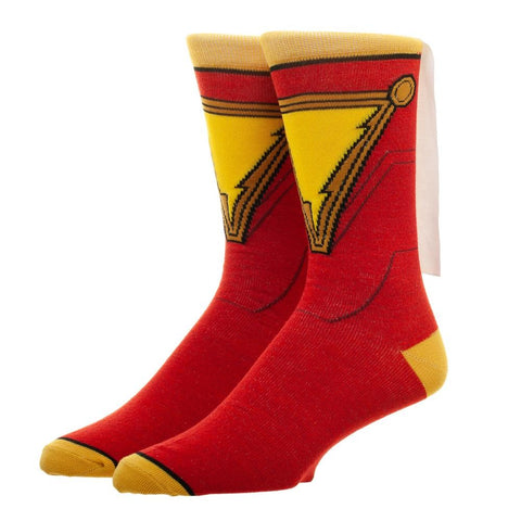 Shazam Cape Crew Socks