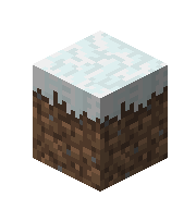 Minecraft Snow Dirt Block Papercraft - Gaming Outfitters