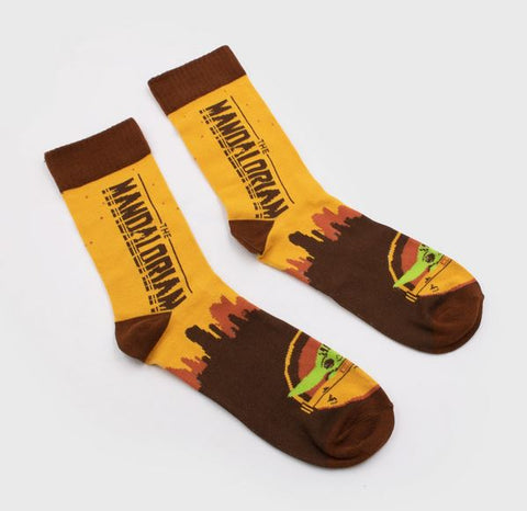 Star Wars the Mandalorian Crew Socks