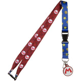 Super Mario Bros. Icons Lanyard