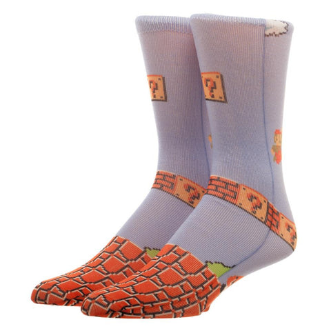 Super Mario Bros. Gameplay Crew Socks