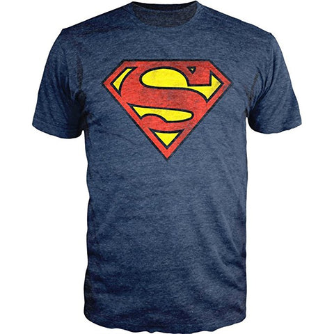 Superman Distressed Logo Shirt