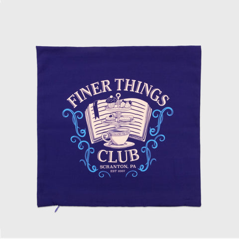The Office Finer Things Club Decorative Pillow Cover