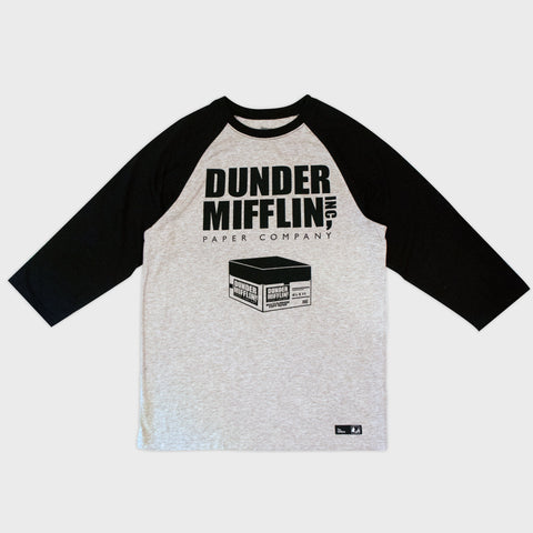 The Office Dunder Mifflin Raglan Shirt