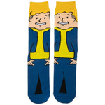 Fallout Vault Boy Character Crew Socks
