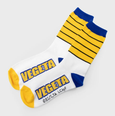 Dragon Ball Z Vegeta Costume Crew Socks